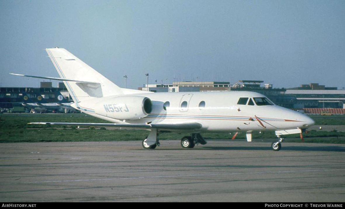 Aircraft Photo of N55FJ | Dassault Falcon 10 | AirHistory.net #295259