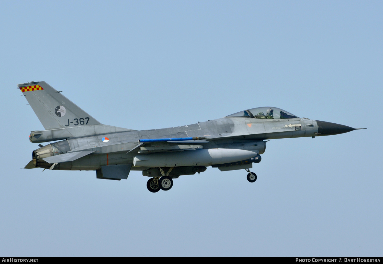 Aircraft Photo of J-367 | General Dynamics F-16AM Fighting Falcon | Netherlands - Air Force | AirHistory.net #295279