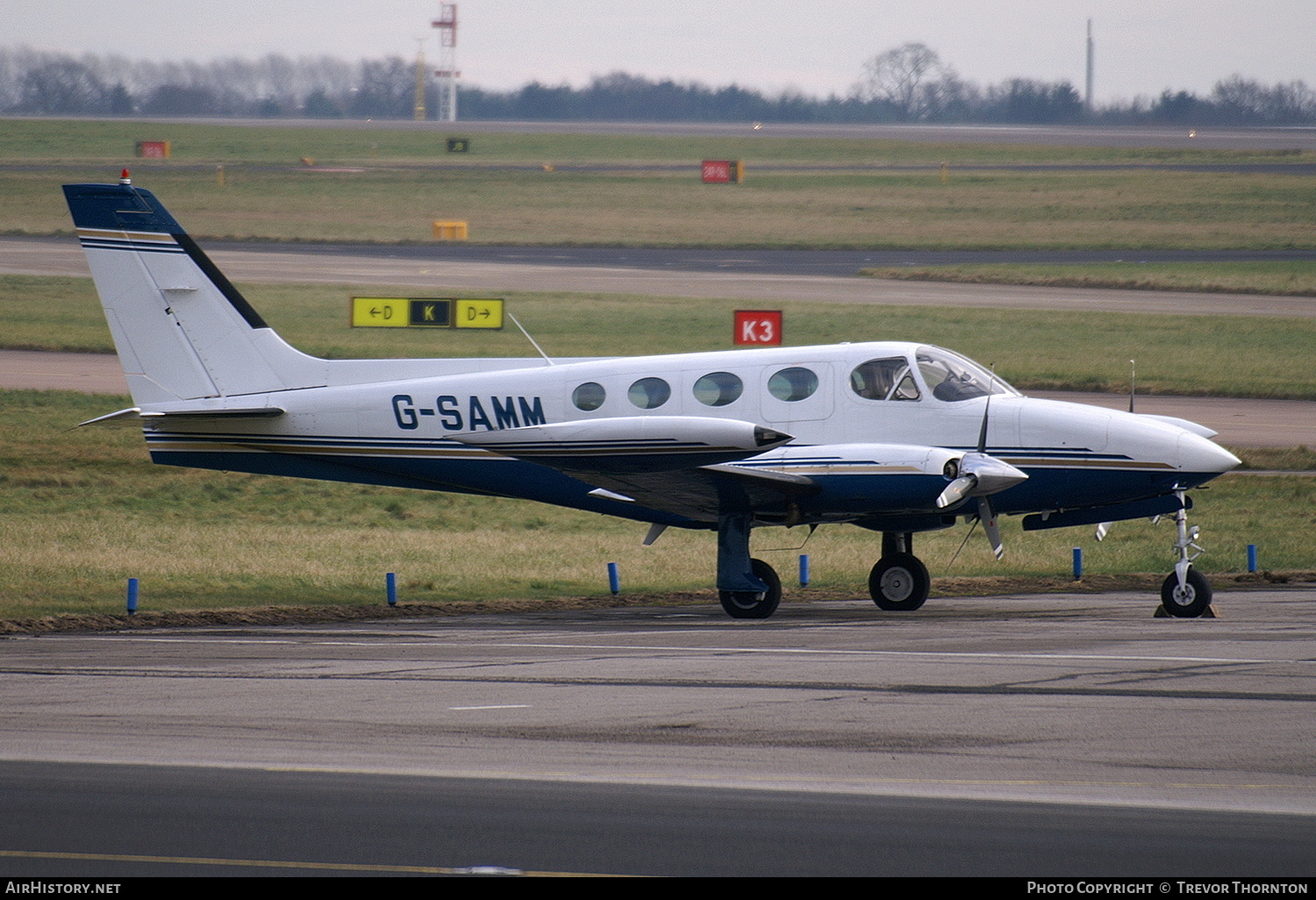 Aircraft Photo of G-SAMM | Cessna 340A | AirHistory.net #295289