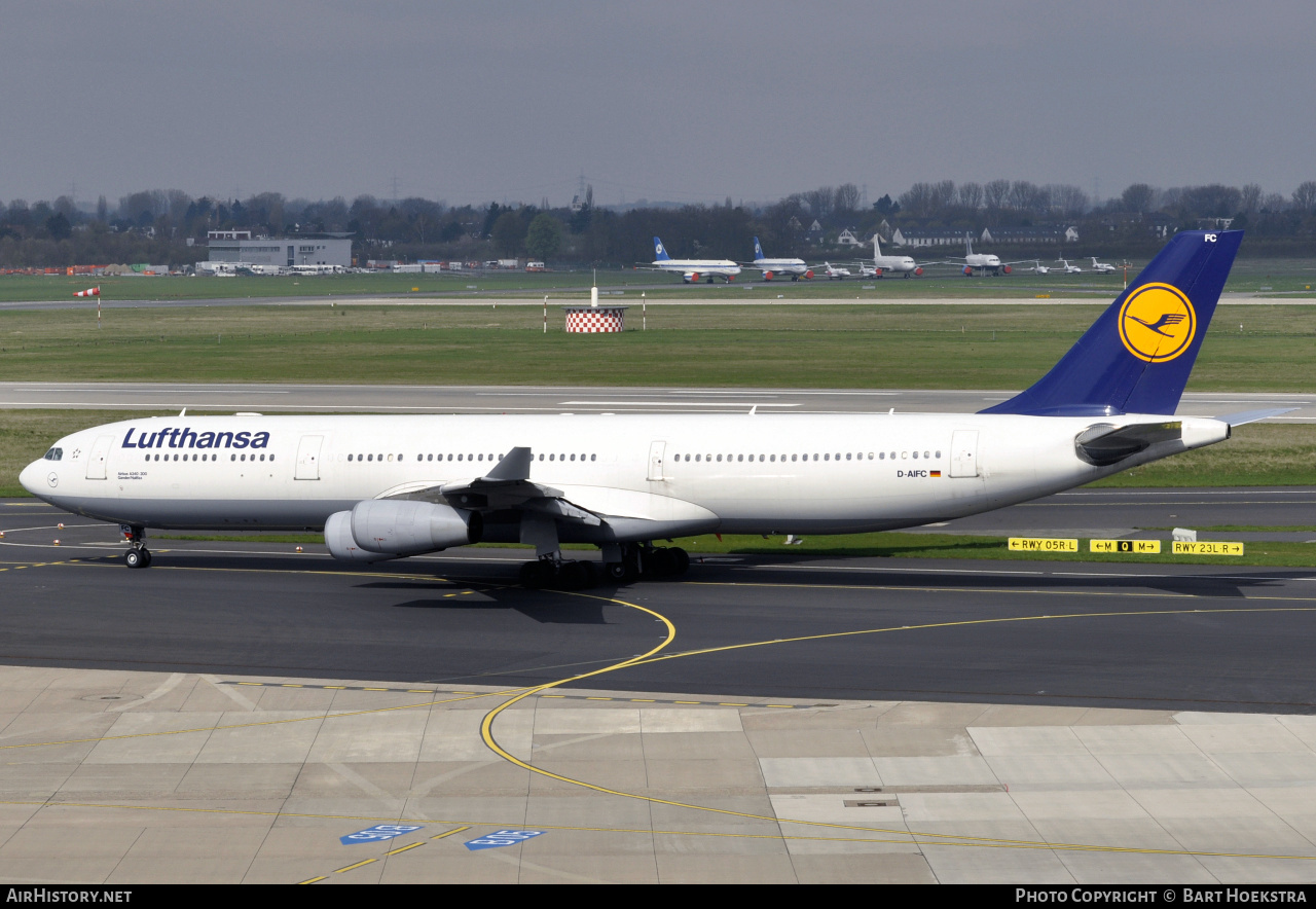 Aircraft Photo of D-AIFC | Airbus A340-313X | Lufthansa | AirHistory.net #295292
