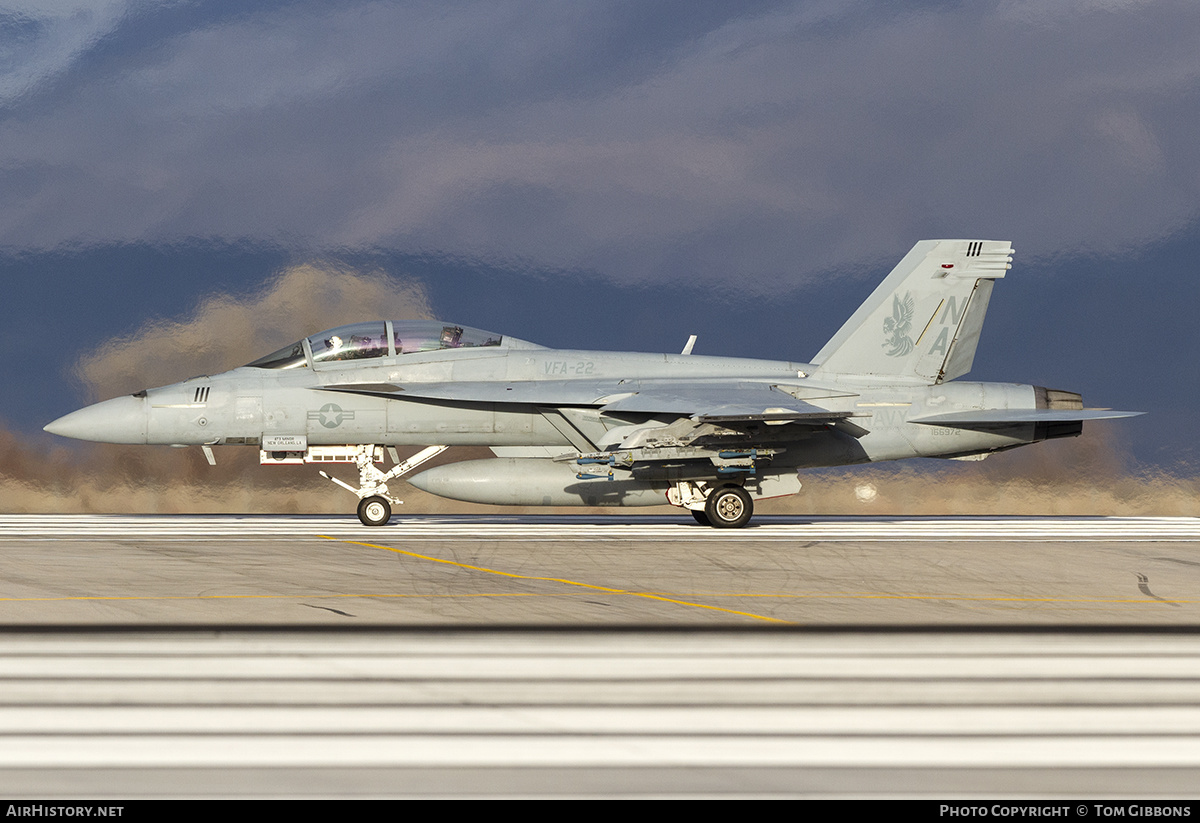 Aircraft Photo of 166972 | Boeing F/A-18F Super Hornet | USA - Navy | AirHistory.net #295314