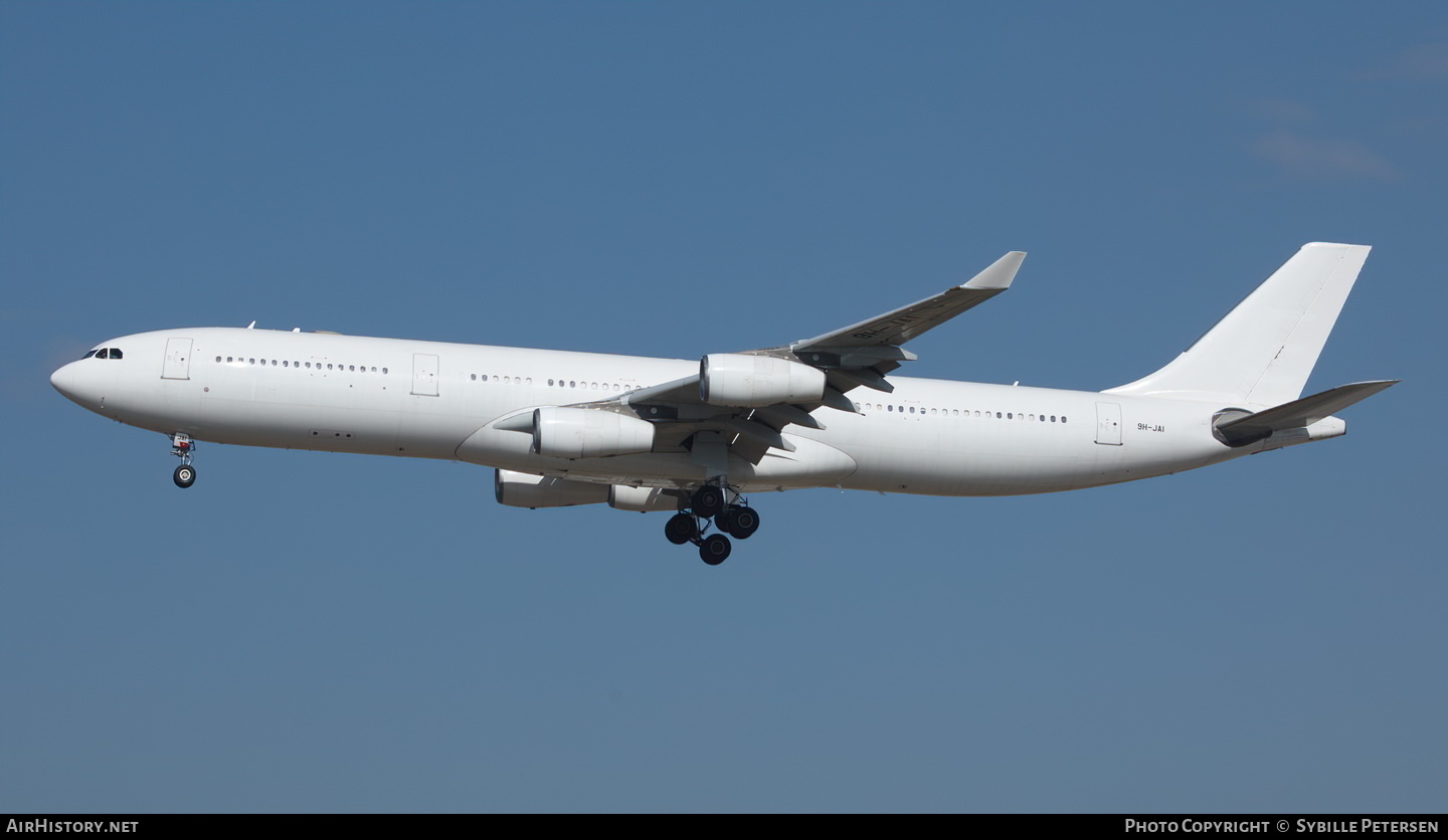 Aircraft Photo of 9H-JAI | Airbus A340-313X | AirHistory.net #295350
