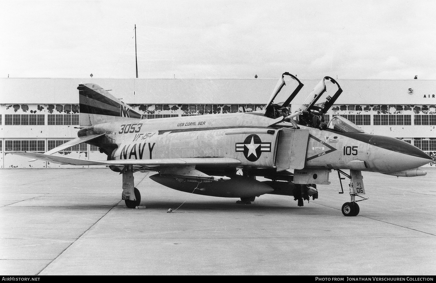 Aircraft Photo of 153053 | McDonnell Douglas F-4N Phantom II | USA - Navy | AirHistory.net #295355