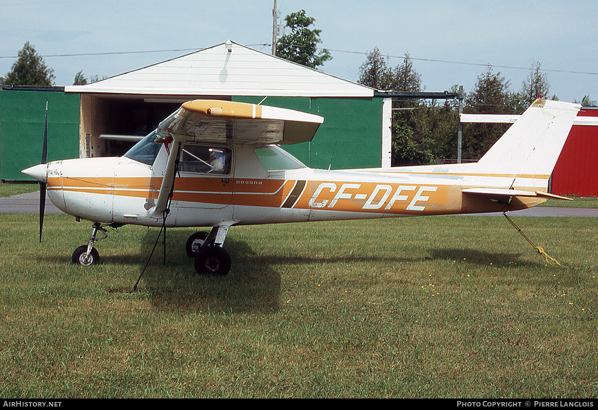Aircraft Photo of CF-DFE | Cessna 150L | AirHistory.net #295382
