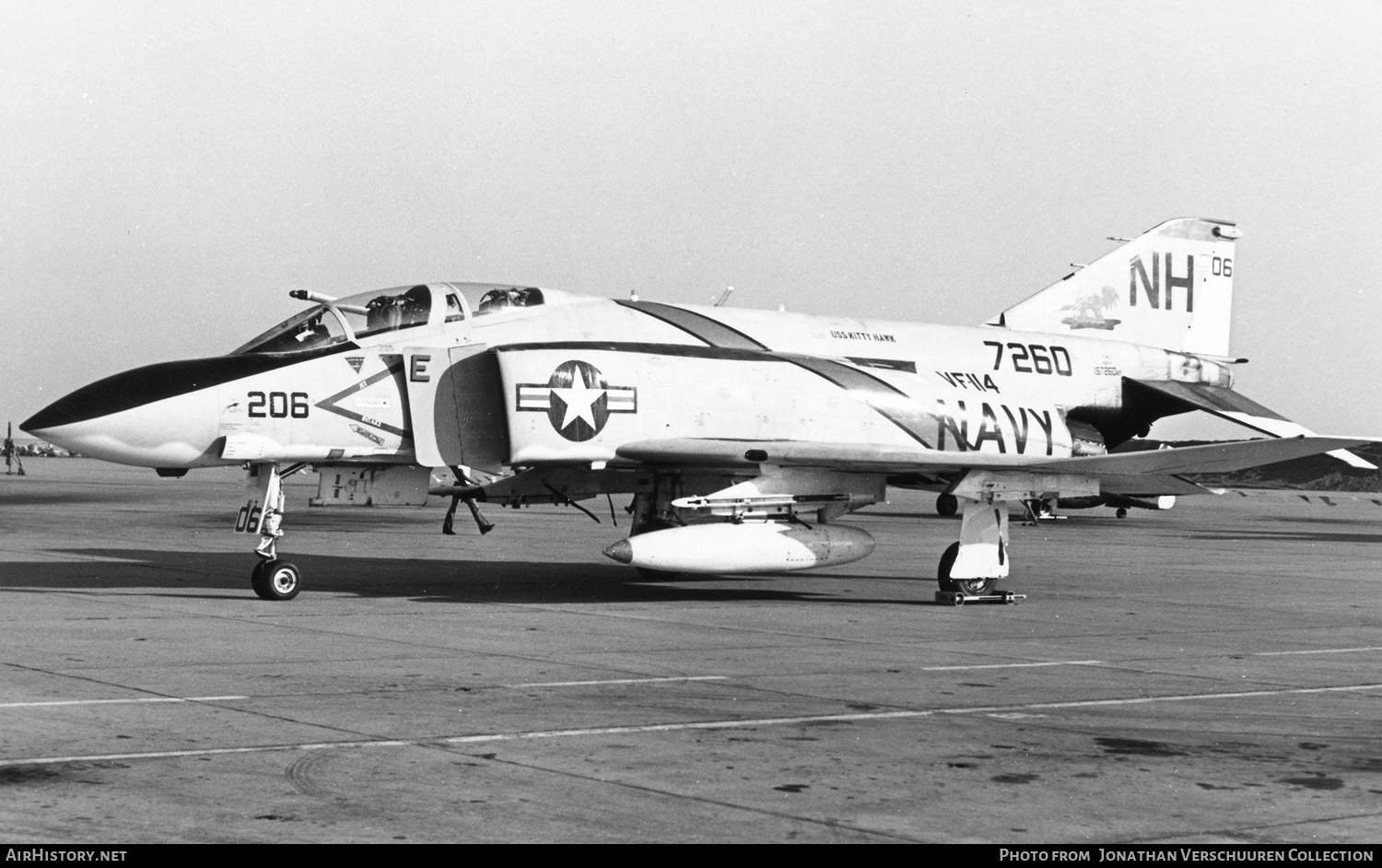 Aircraft Photo of 157260 | McDonnell Douglas F-4J Phantom II | USA - Navy | AirHistory.net #295393
