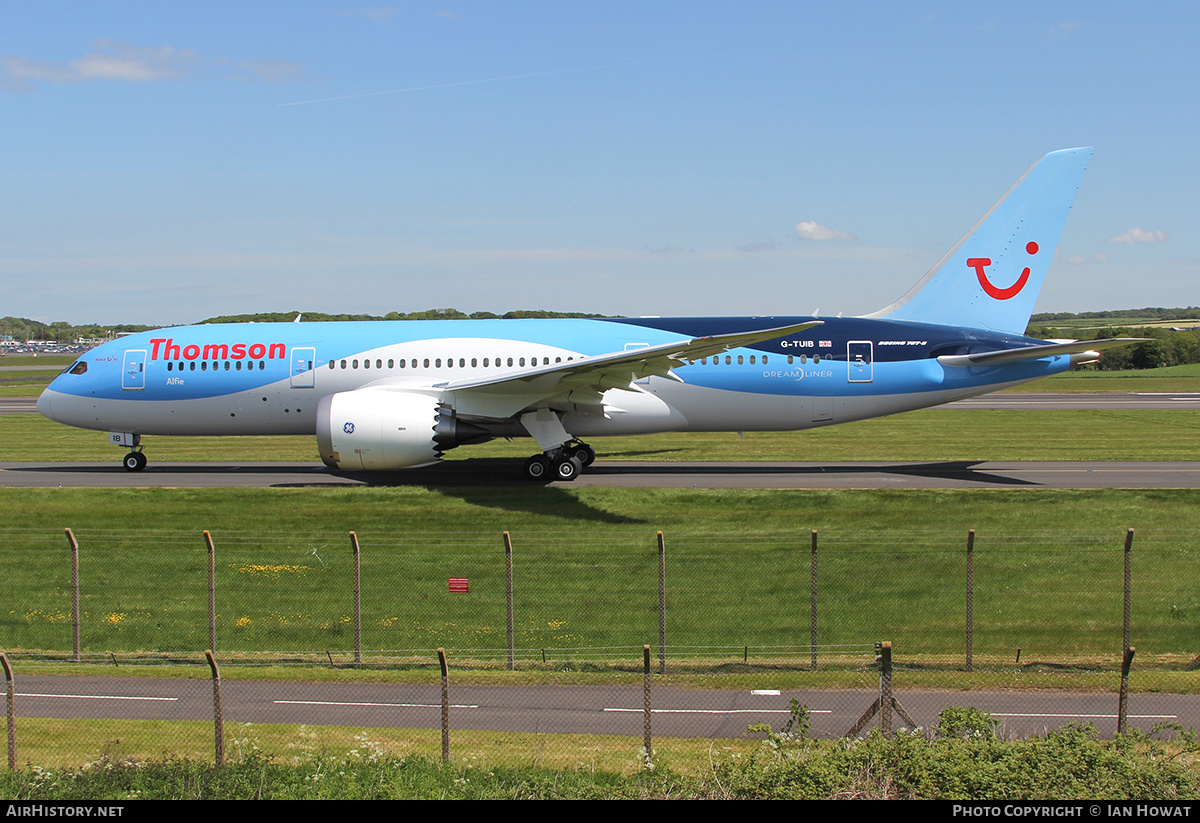 Aircraft Photo of G-TUIB | Boeing 787-8 Dreamliner | Thomson Airways | AirHistory.net #295397