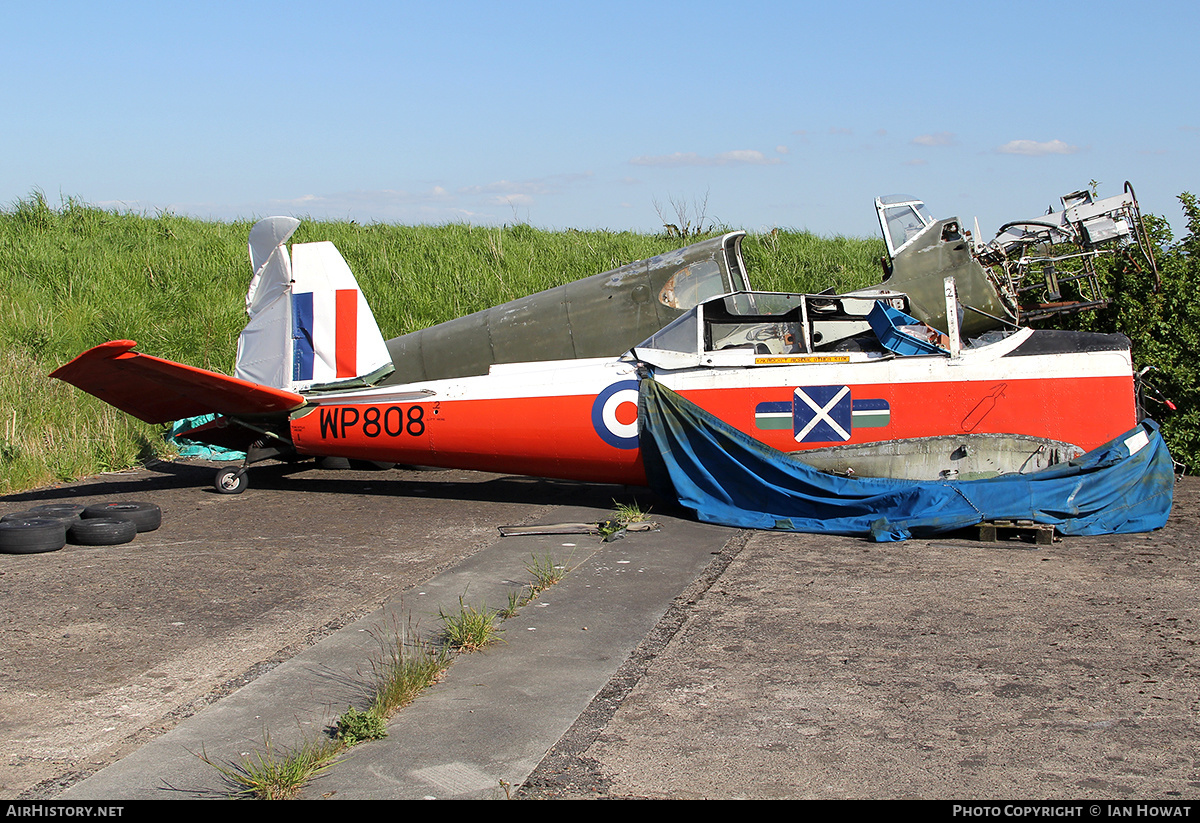 Aircraft Photo of G-BDEU / WP808 | De Havilland DHC-1 Chipmunk 22 | UK - Air Force | AirHistory.net #295410