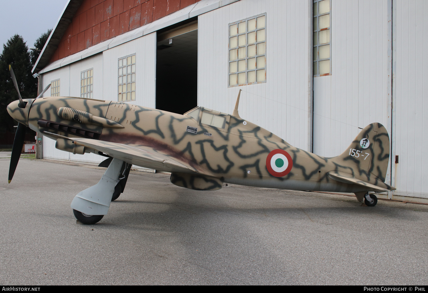 Aircraft Photo of 155-7 | Macchi MC.205V Veltro (replica) | Italy - Air Force | AirHistory.net #295419