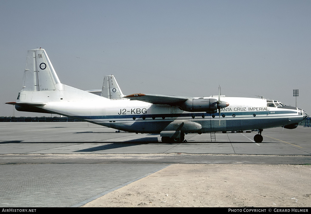 Aircraft Photo of J2-KBG | Antonov An-8 | Santa Cruz Imperial - SCI | AirHistory.net #295433