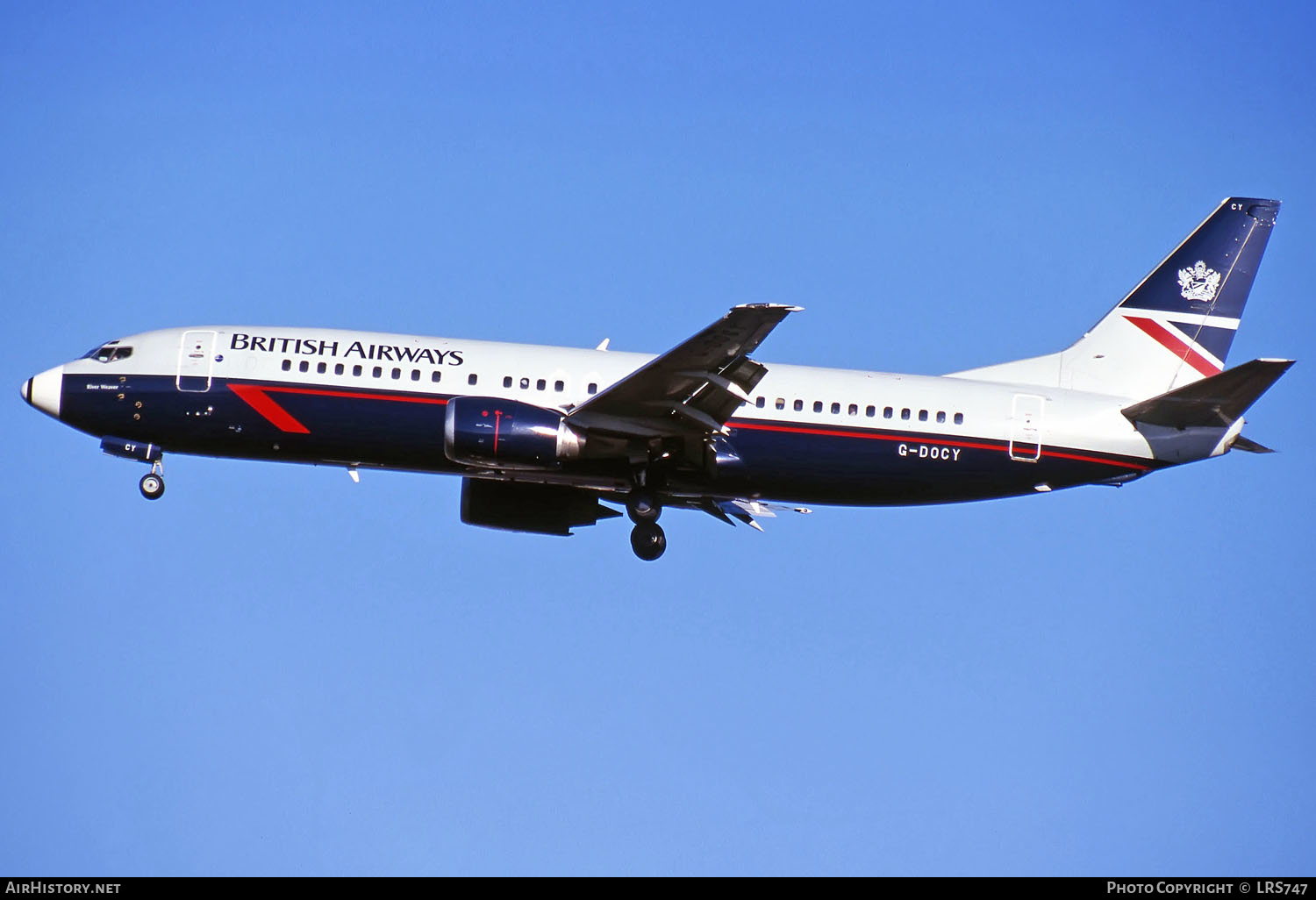 Aircraft Photo of G-DOCY | Boeing 737-436 | British Airways | AirHistory.net #295434