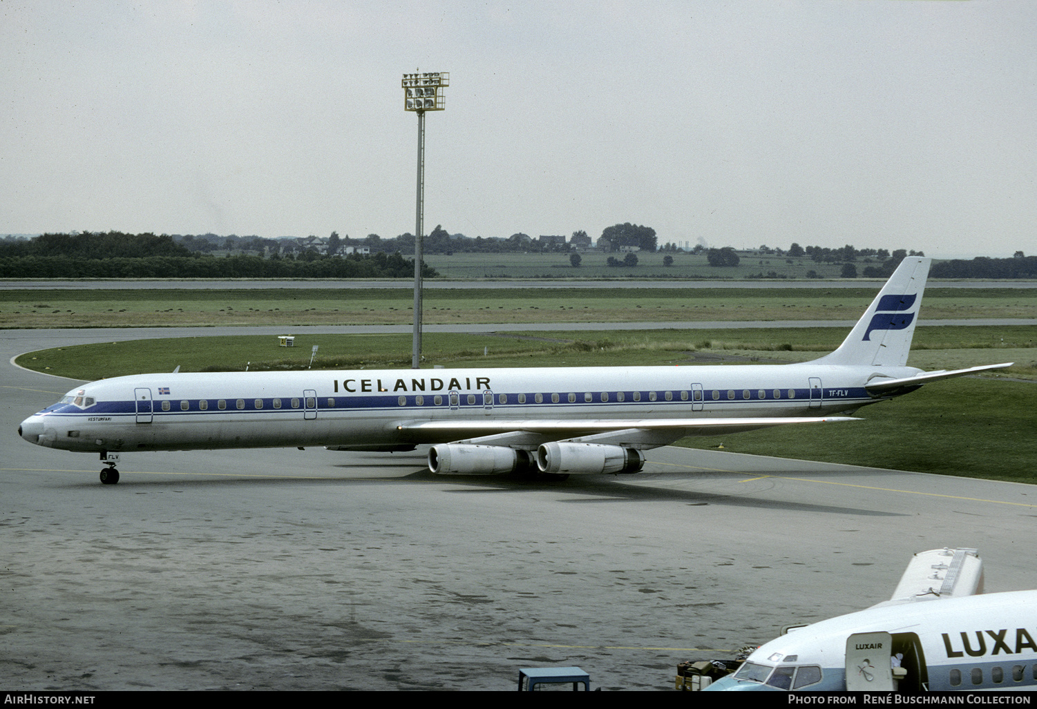 Aircraft Photo of TF-FLV | McDonnell Douglas DC-8-63 | Icelandair | AirHistory.net #295436