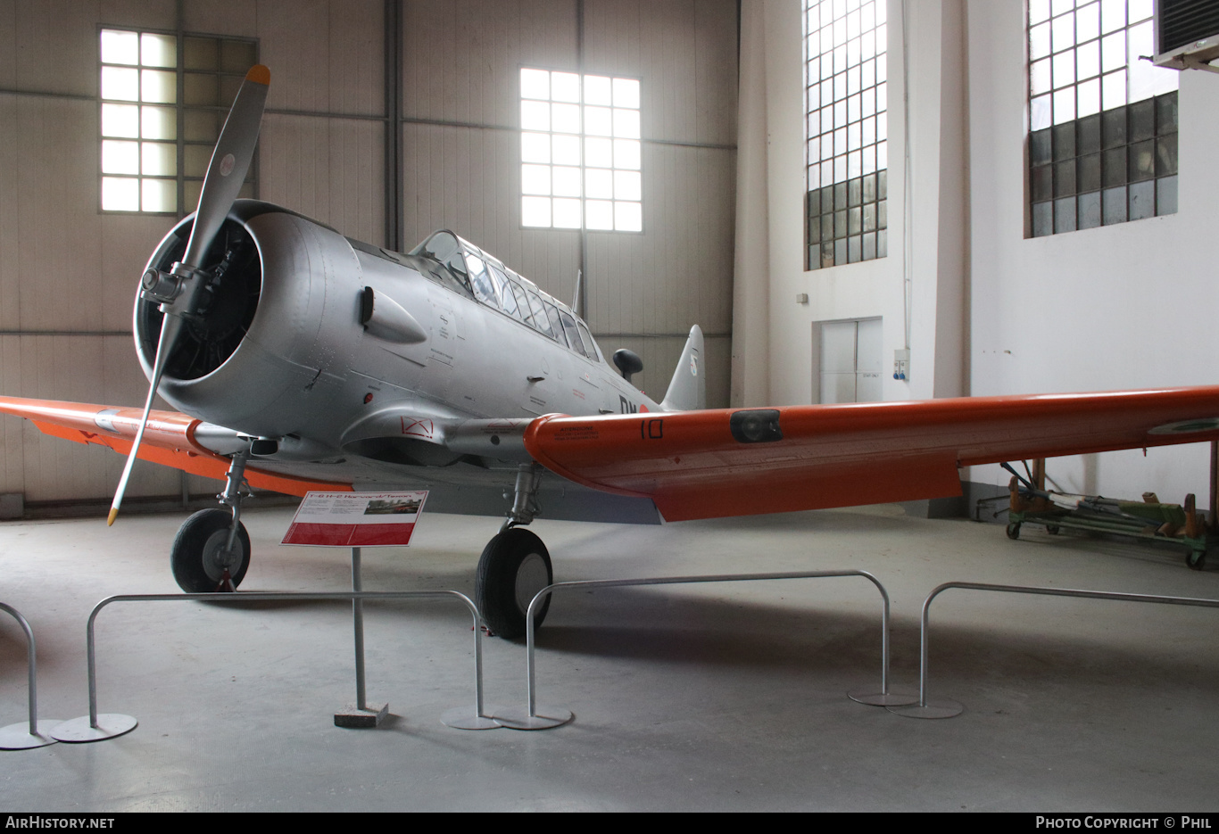 Aircraft Photo of MM54148 | North American T-6H Harvard Mk IIM | Italy - Air Force | AirHistory.net #295446