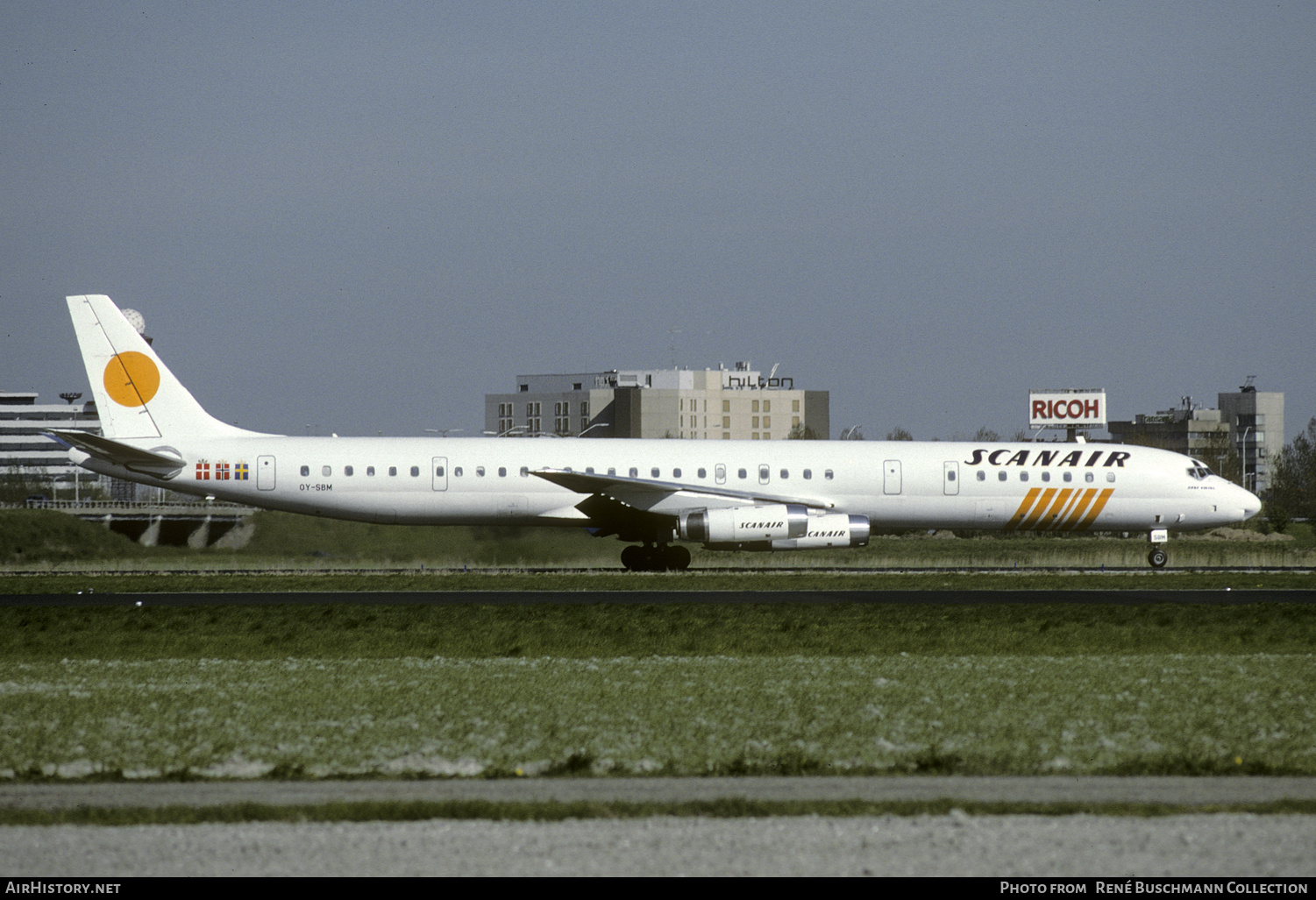 Aircraft Photo of OY-SBM | McDonnell Douglas DC-8-63 | Scanair | AirHistory.net #295454