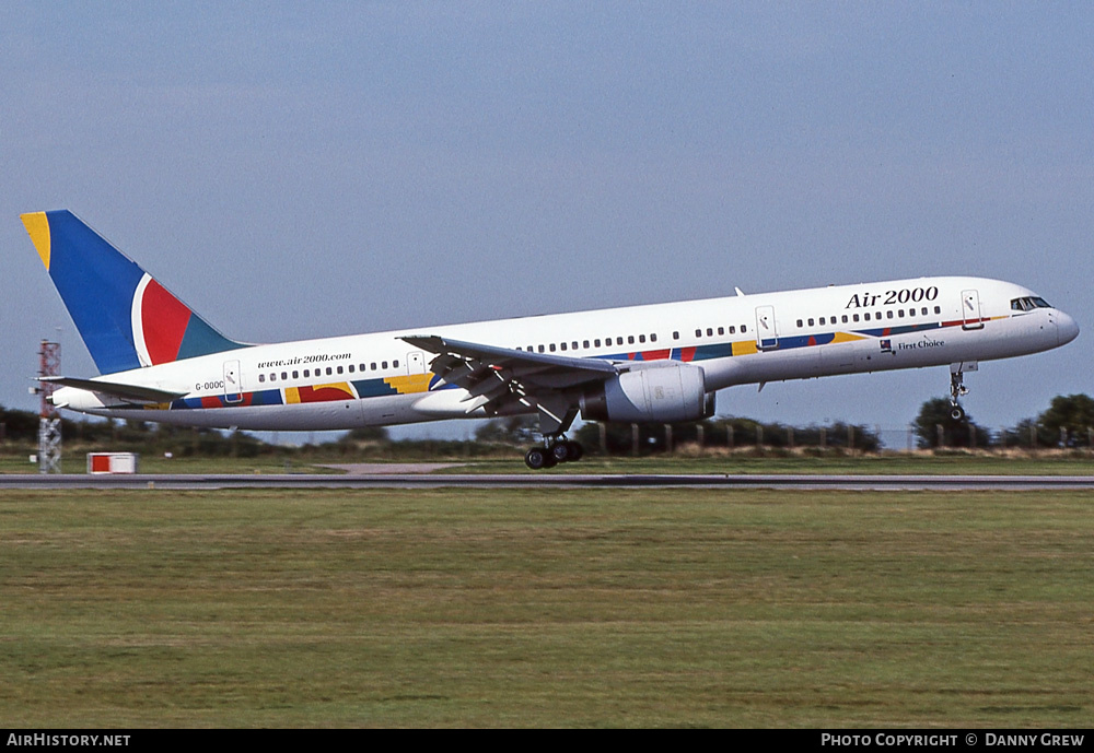 Aircraft Photo of G-OOOC | Boeing 757-28A | Air 2000 | AirHistory.net #295458