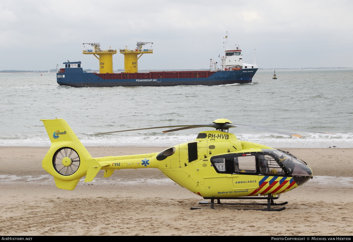 Aircraft Photo of PH-HVB | Eurocopter EC-135T-2+ | ANWB Medical Air Assistance | AirHistory.net #295479