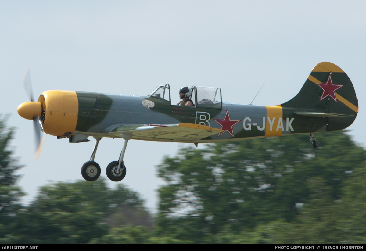 Aircraft Photo of G-JYAK | Yakovlev Yak-50 | Soviet Union - Air Force | AirHistory.net #295490