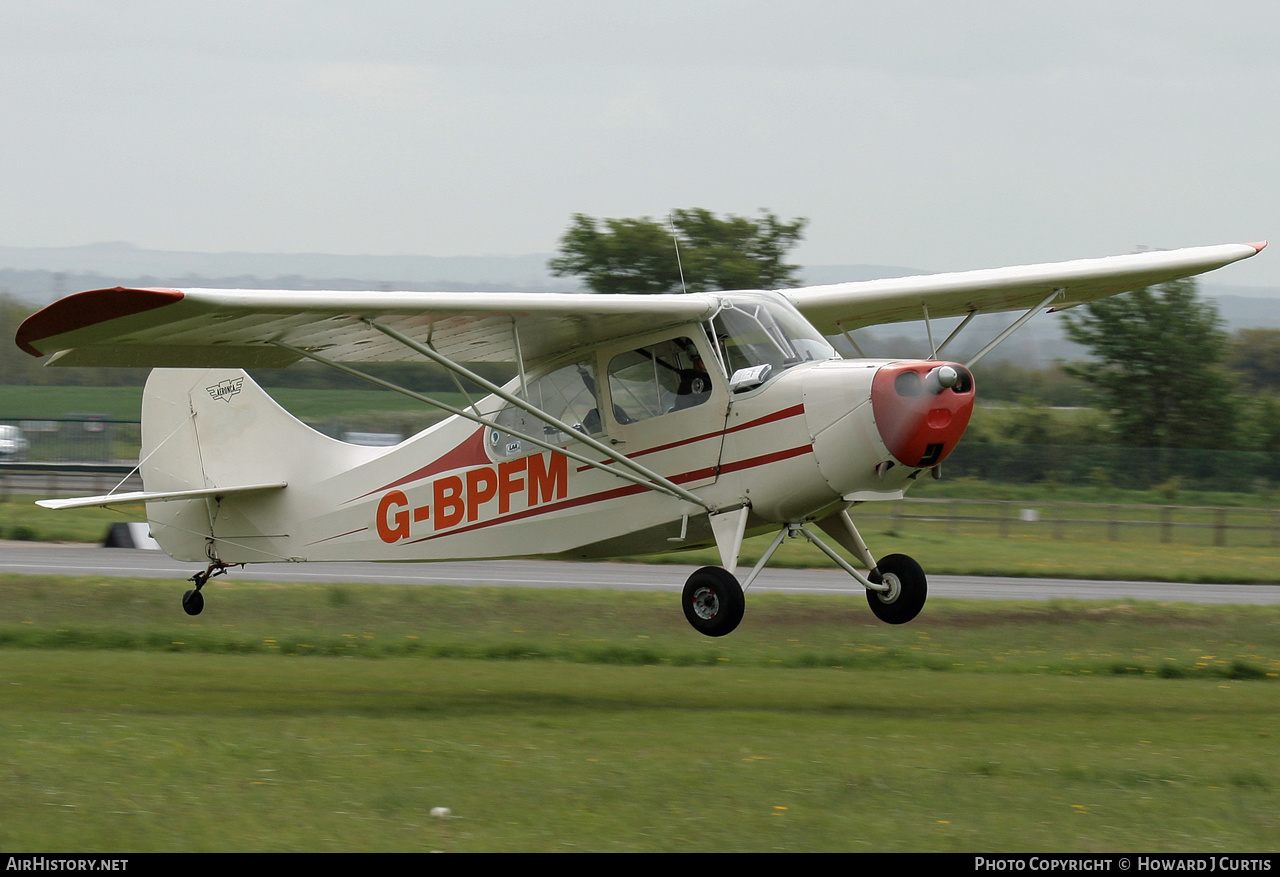 Aircraft Photo of G-BPFM | Aeronca 7AC Champion | AirHistory.net #295505