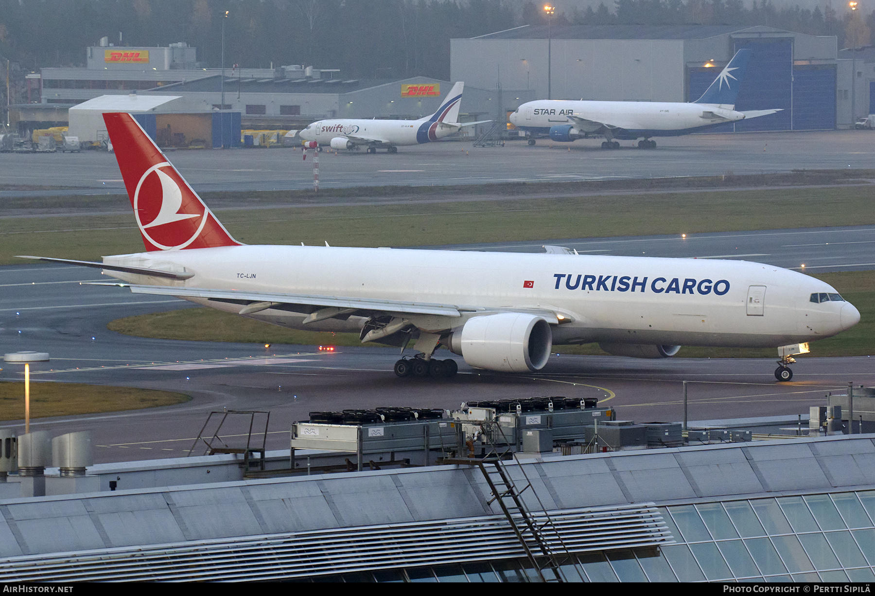 Aircraft Photo of TC-LJN | Boeing 777-F | Turkish Airlines Cargo | AirHistory.net #295506