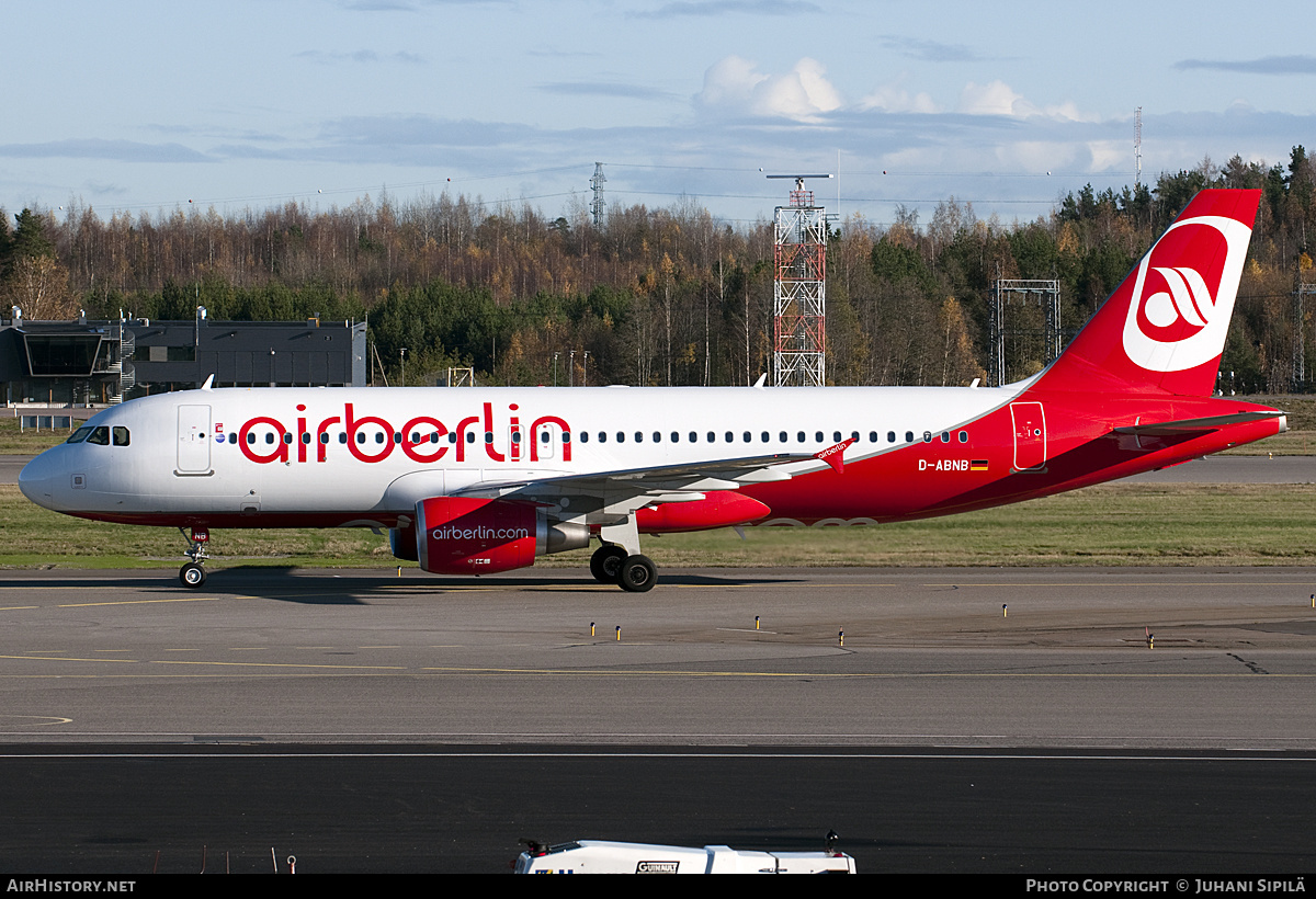 Aircraft Photo of D-ABNB | Airbus A320-214 | Air Berlin | AirHistory.net #295525
