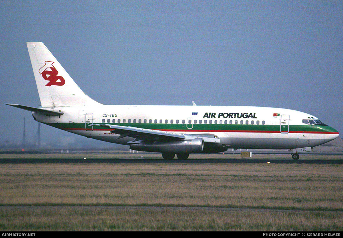 Aircraft Photo of CS-TEU | Boeing 737-2K9/Adv | TAP Air Portugal | AirHistory.net #295531