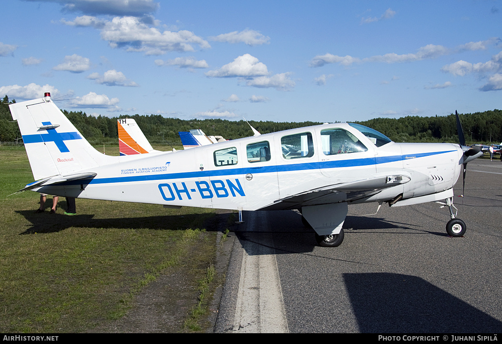Aircraft Photo of OH-BBN | Beech A36 Bonanza 36 | Suomen Ilmailuopisto - Finnish Aviation Academy | AirHistory.net #295548