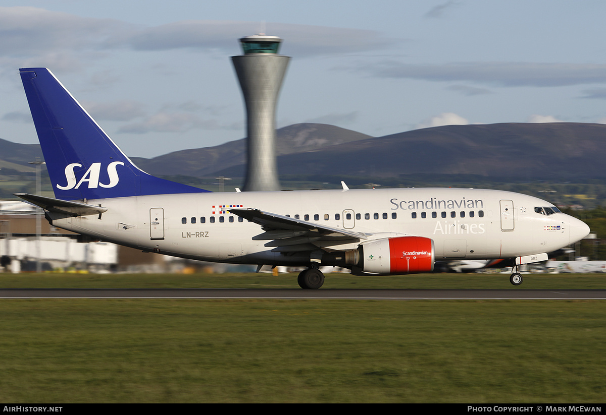 Aircraft Photo of LN-RRZ | Boeing 737-683 | Scandinavian Airlines - SAS | AirHistory.net #295549