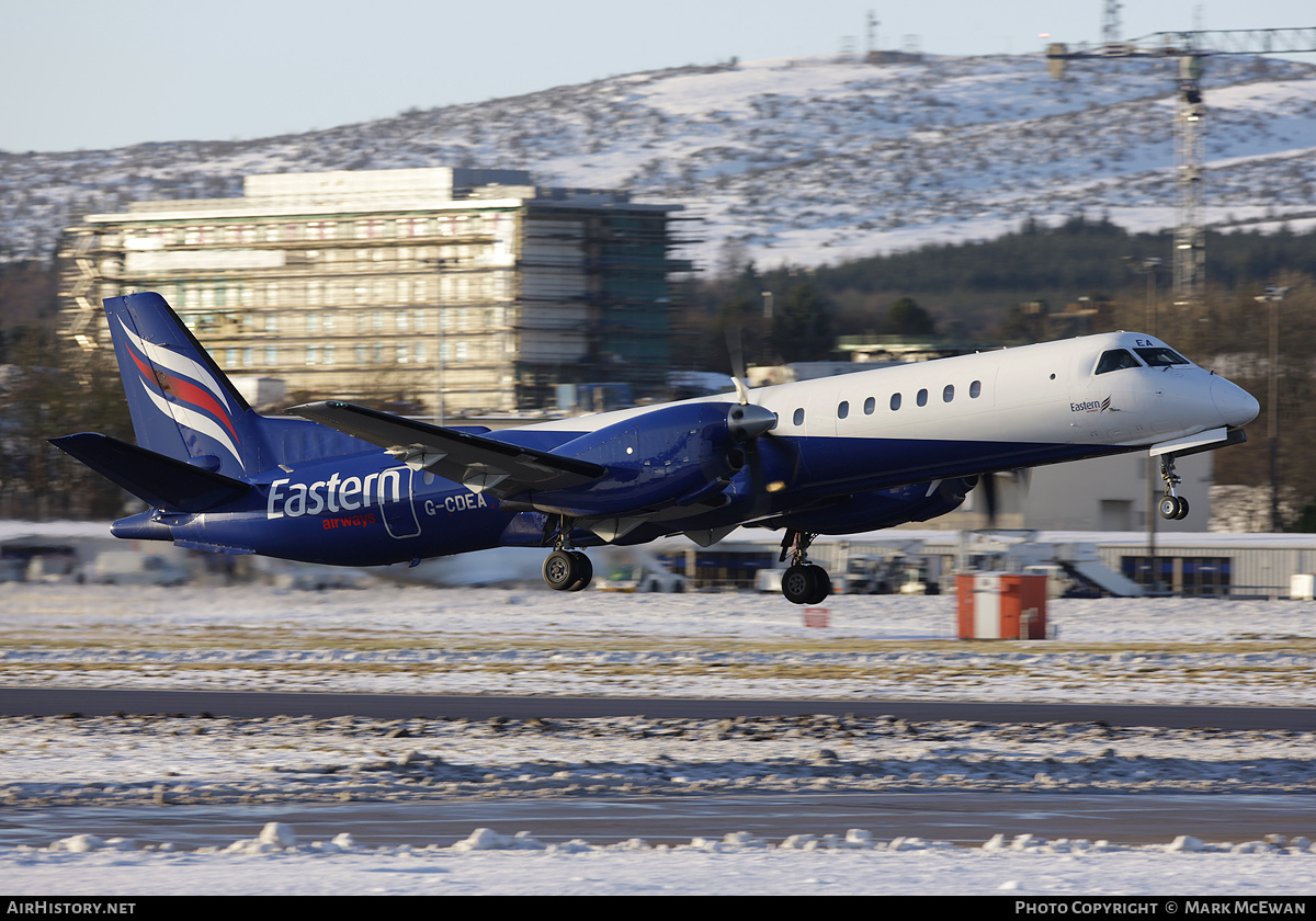 Aircraft Photo of G-CDEA | Saab 2000 | Eastern Airways | AirHistory.net #295551