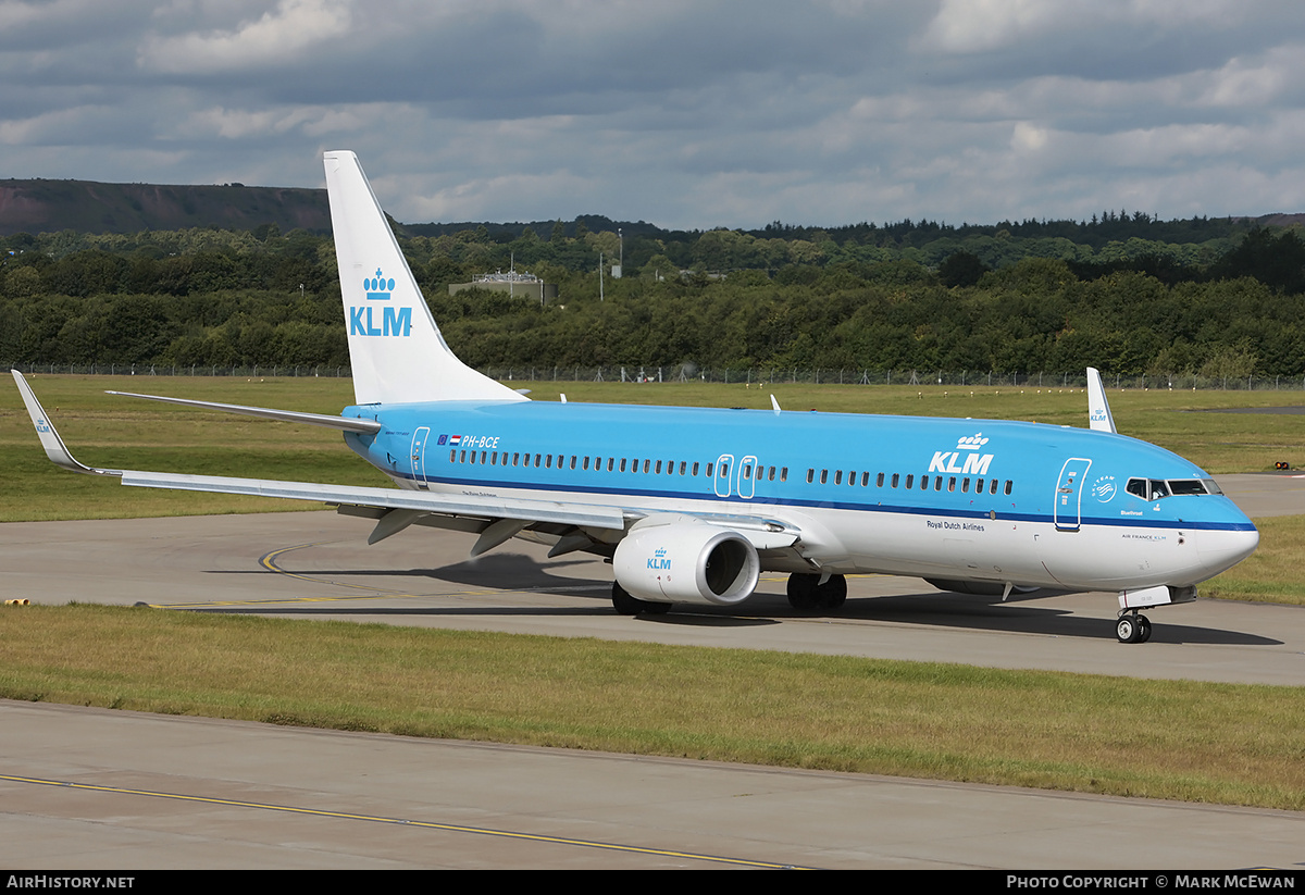 Aircraft Photo of PH-BCE | Boeing 737-8K2 | KLM - Royal Dutch Airlines | AirHistory.net #295559