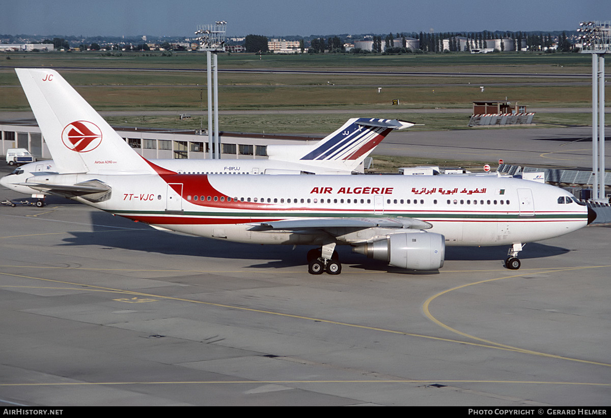 Aircraft Photo of 7T-VJC | Airbus A310-203 | Air Algérie | AirHistory.net #295575