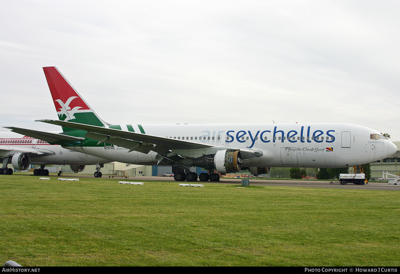 Aircraft Photo of N767HS | Boeing 767-204/ER | Air Seychelles | AirHistory.net #295583