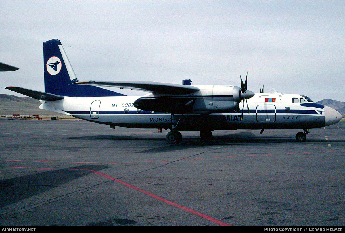 Aircraft Photo of MT-3302 | Antonov An-24B | MIAT Mongolian Airlines | AirHistory.net #295597