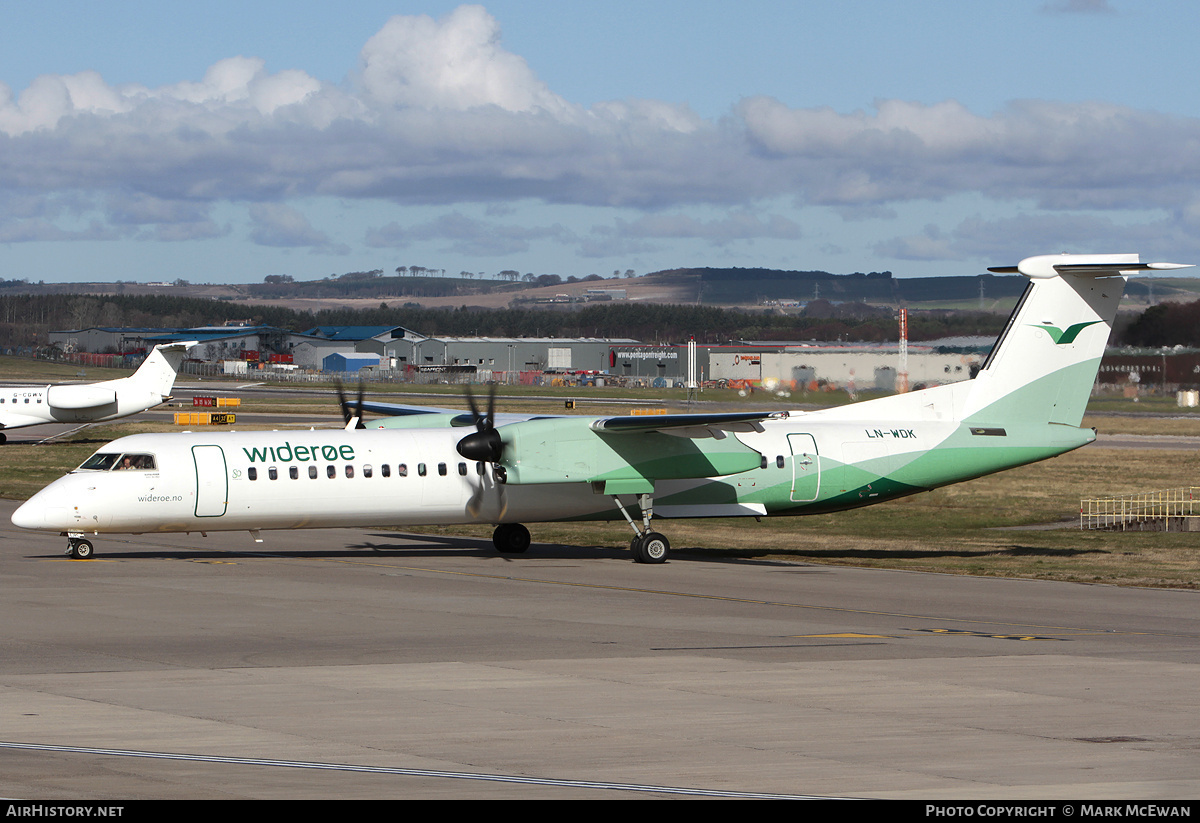Aircraft Photo of LN-WDK | Bombardier DHC-8-402 Dash 8 | Widerøe | AirHistory.net #295598