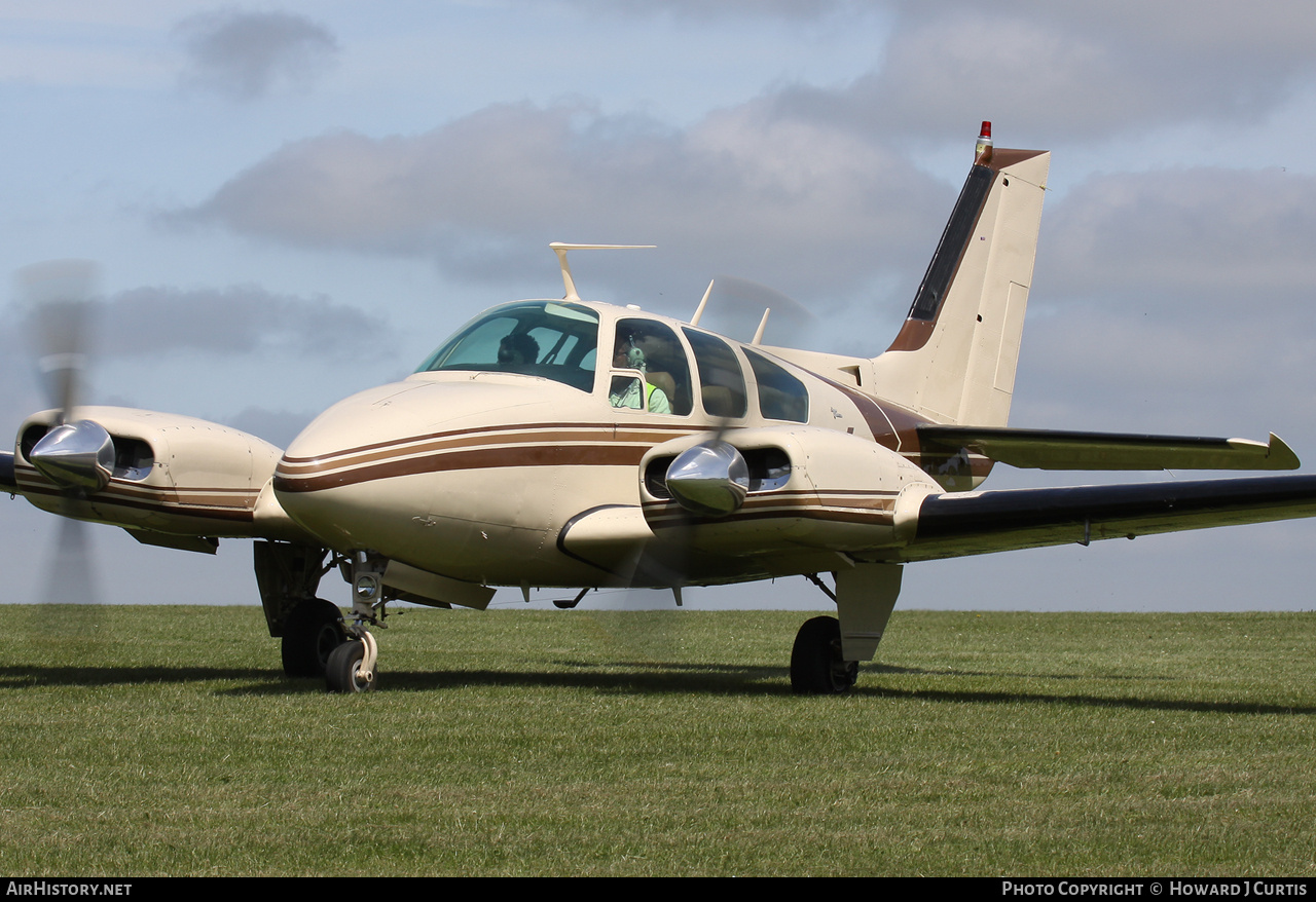 Aircraft Photo of G-WOOD | Beech B55A Baron (95-B55) | AirHistory.net #295601