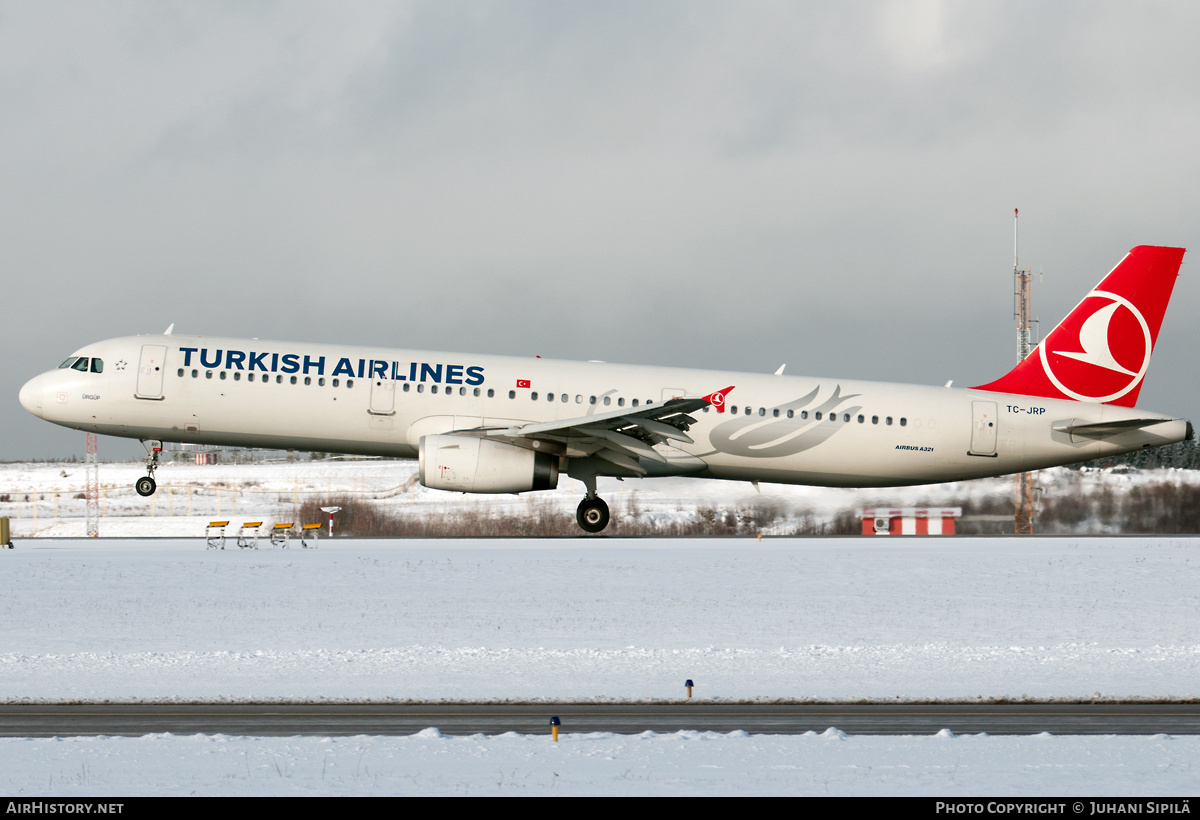 Aircraft Photo of TC-JRP | Airbus A321-231 | Turkish Airlines | AirHistory.net #295607