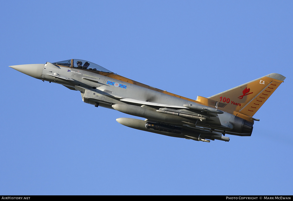 Aircraft Photo of ZK342 | Eurofighter EF-2000 Typhoon FGR4 | UK - Air Force | AirHistory.net #295650