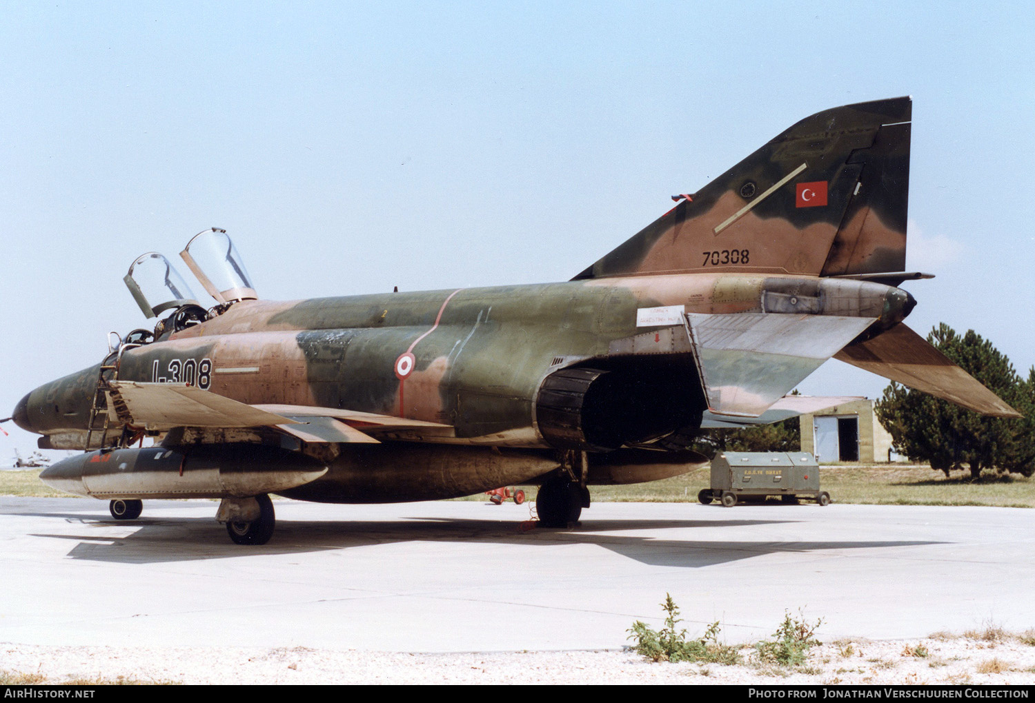 Aircraft Photo of 77-0308 / 70308 | McDonnell Douglas F-4E Phantom II | Turkey - Air Force | AirHistory.net #295657