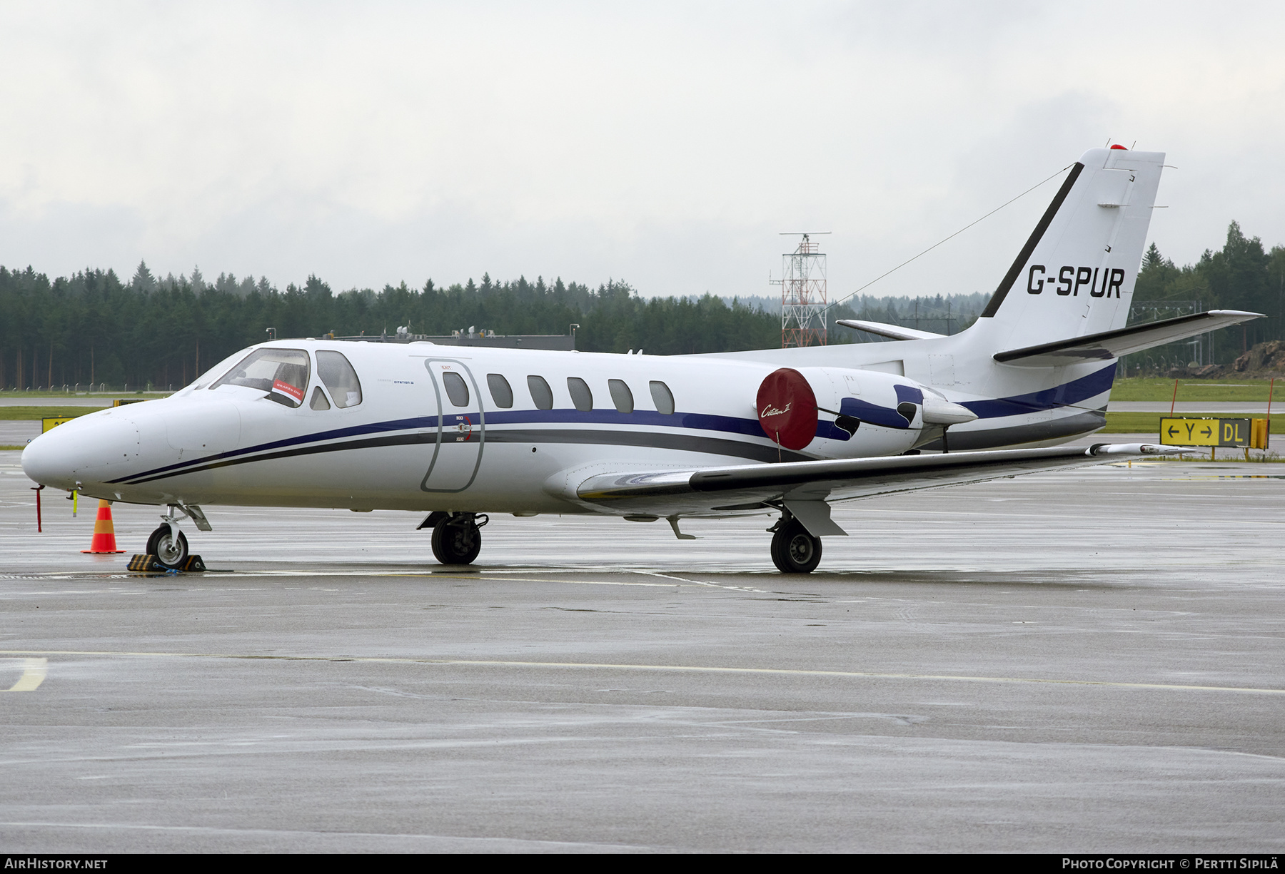 Aircraft Photo of G-SPUR | Cessna 550 Citation II | AirHistory.net #295659