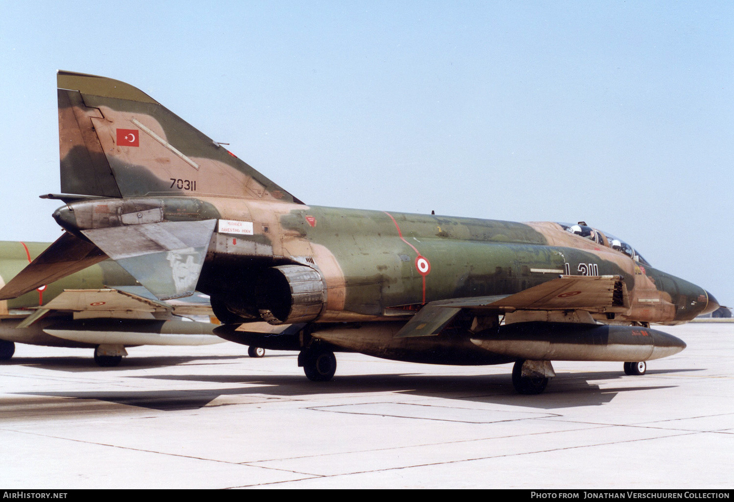 Aircraft Photo of 77-0311 / 70311 | McDonnell Douglas RF-4E Phantom II | Turkey - Air Force | AirHistory.net #295660
