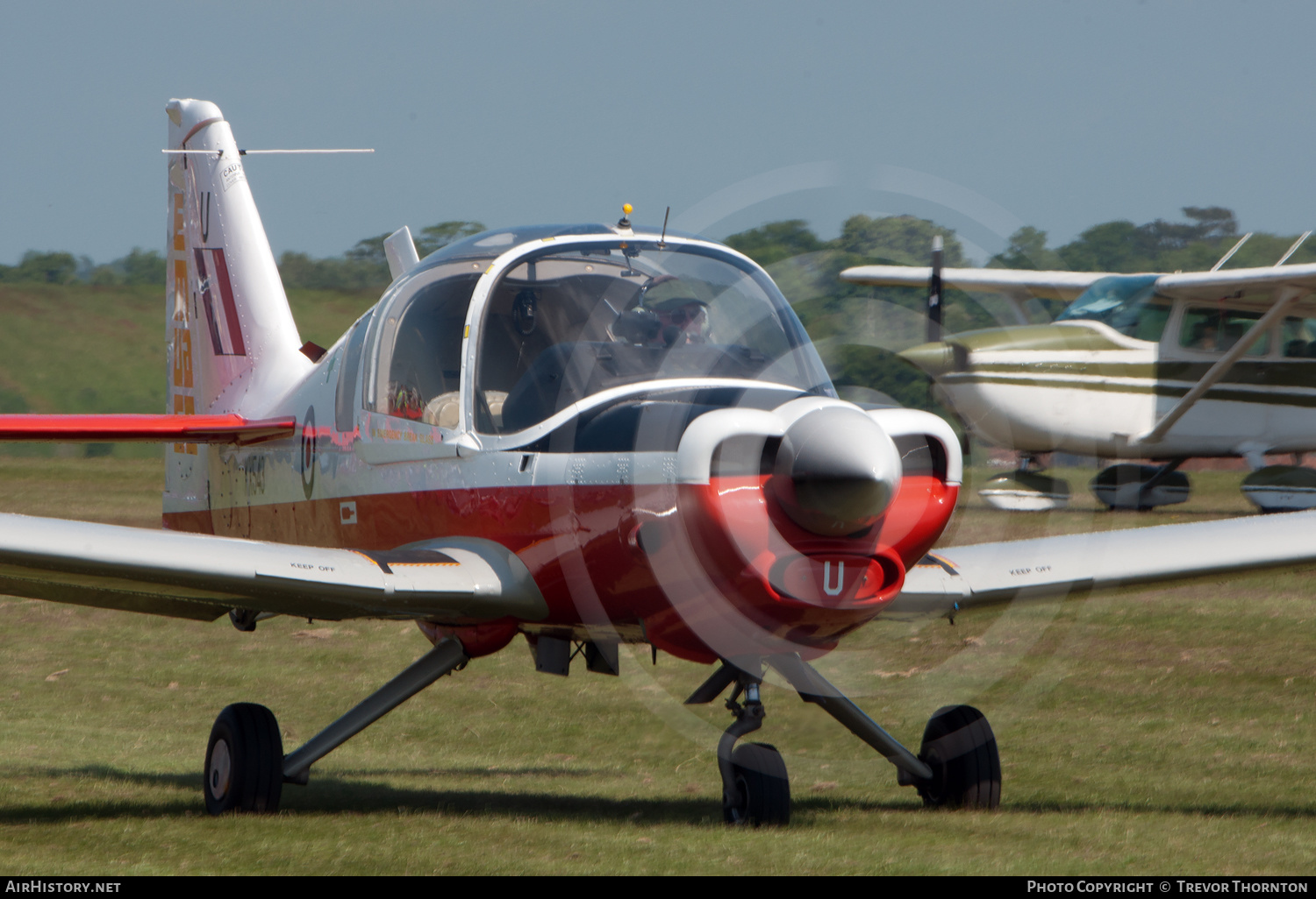 Aircraft Photo of G-CBAB / XX543 | Scottish Aviation Bulldog T1 | UK - Air Force | AirHistory.net #295676
