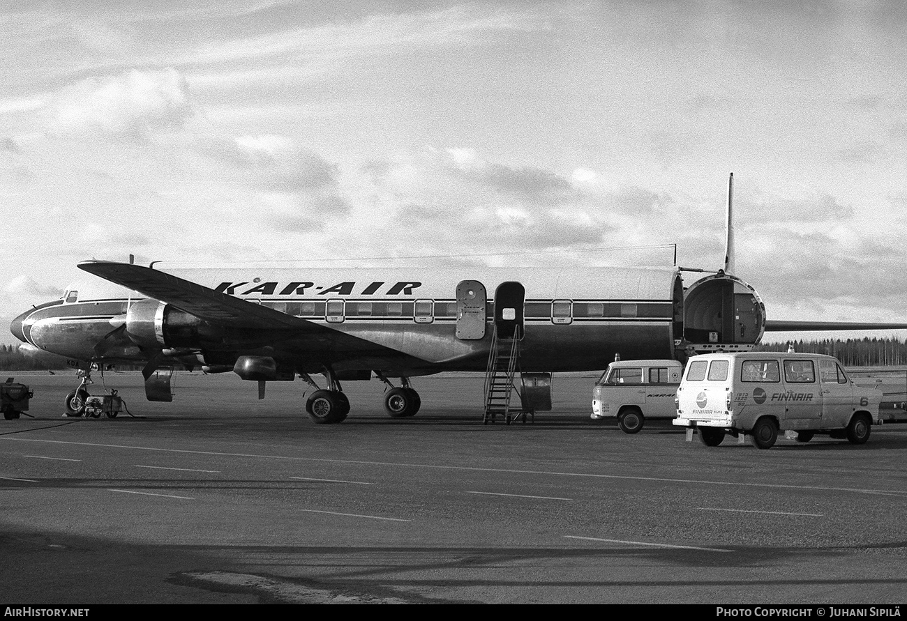 Aircraft Photo of OH-KDA | Douglas DC-6B(ST) | Kar-Air | AirHistory.net #295680