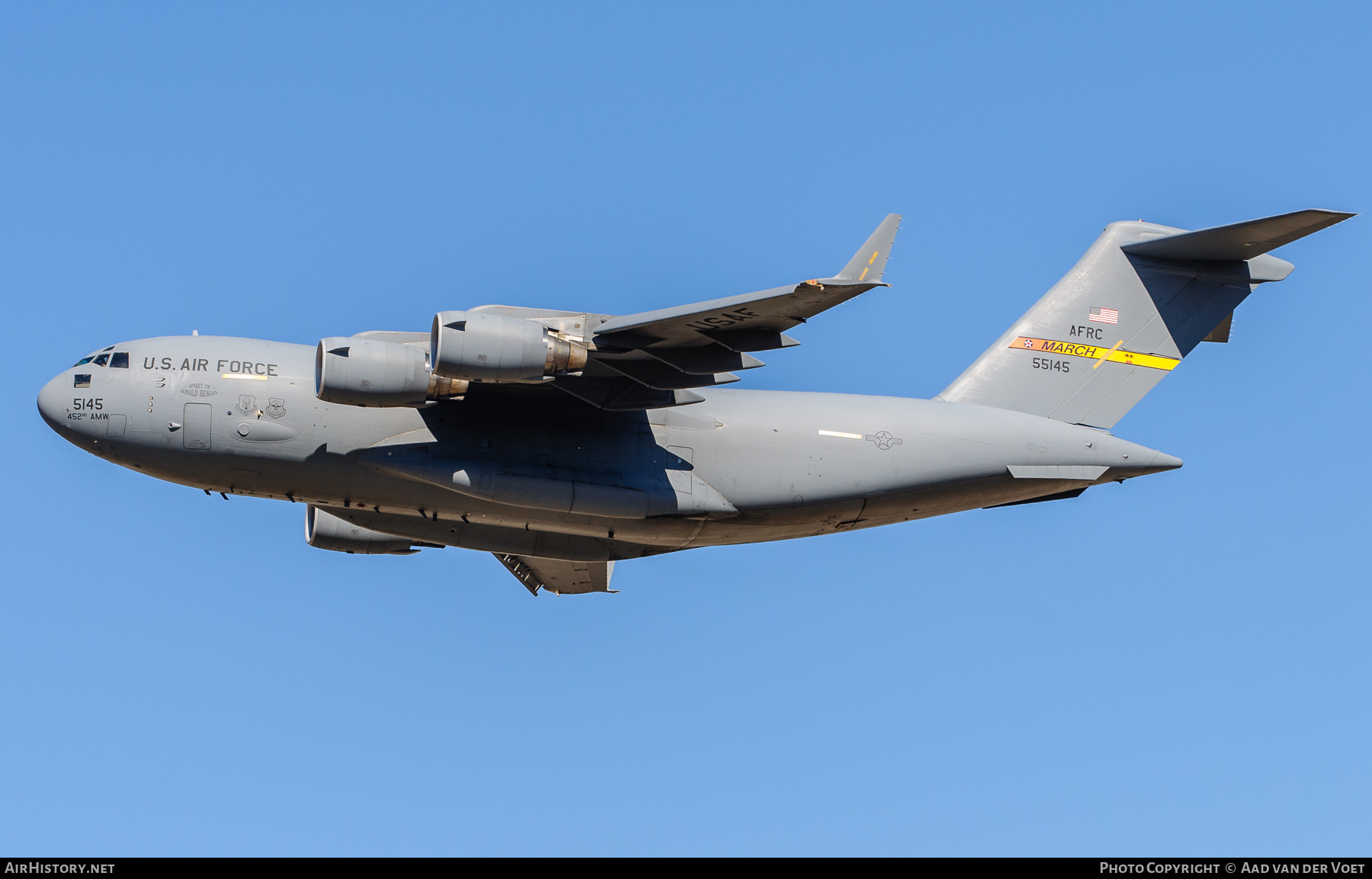Aircraft Photo of 05-5145 / 55145 | Boeing C-17A Globemaster III | USA - Air Force | AirHistory.net #295695