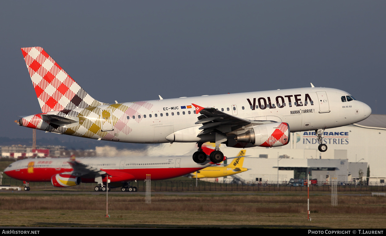 Aircraft Photo of EC-MUC | Airbus A319-112 | Volotea | AirHistory.net #295740