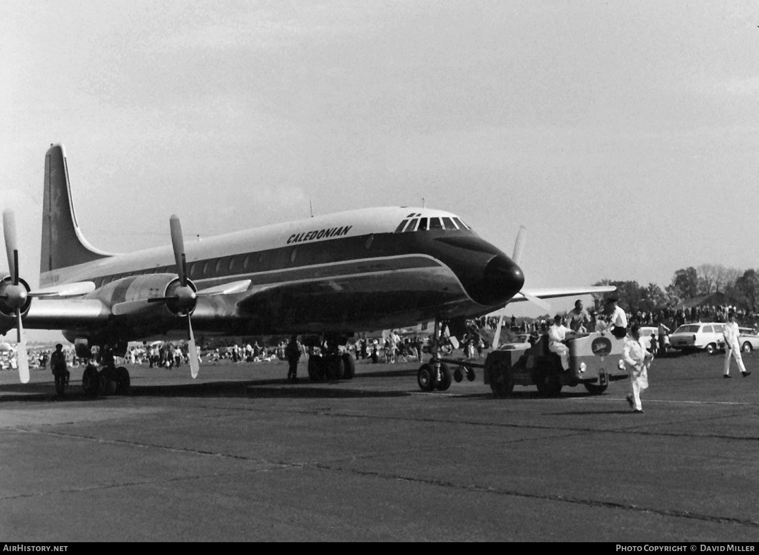 Aircraft Photo of G-AOVI | Bristol 175 Britannia 312 | Caledonian Airways | AirHistory.net #295744