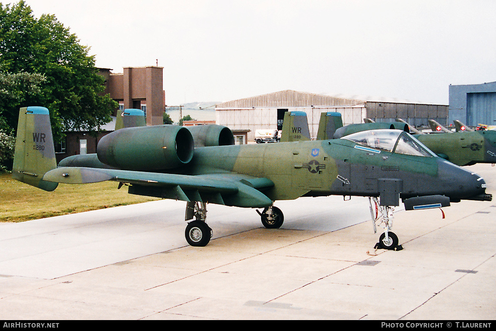 Aircraft Photo of 80-0280 / AF80-280 | Fairchild A-10A Thunderbolt II | USA - Air Force | AirHistory.net #295751