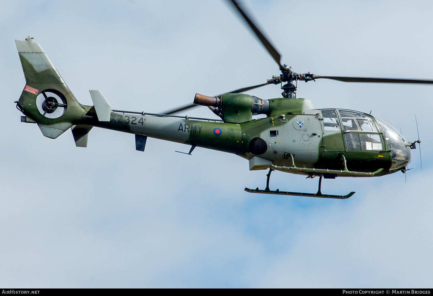 Aircraft Photo of XZ324 | Aerospatiale SA-341B Gazelle AH1 | UK - Army | AirHistory.net #295753