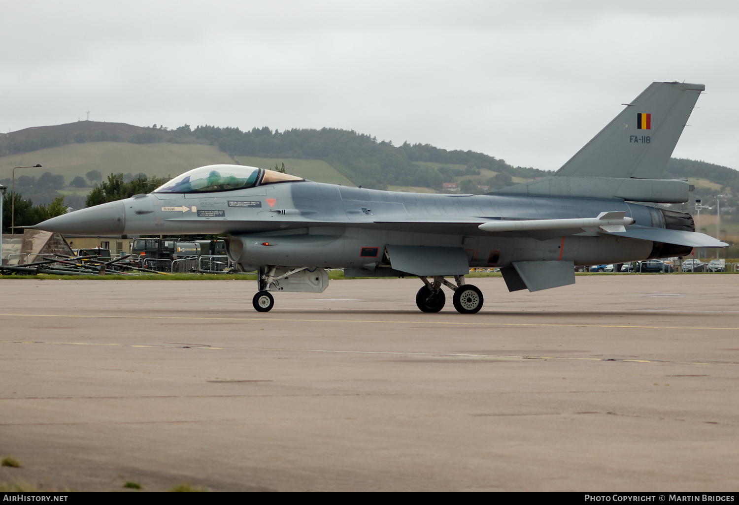 Aircraft Photo of FA-118 | General Dynamics F-16AM Fighting Falcon | Belgium - Air Force | AirHistory.net #295762