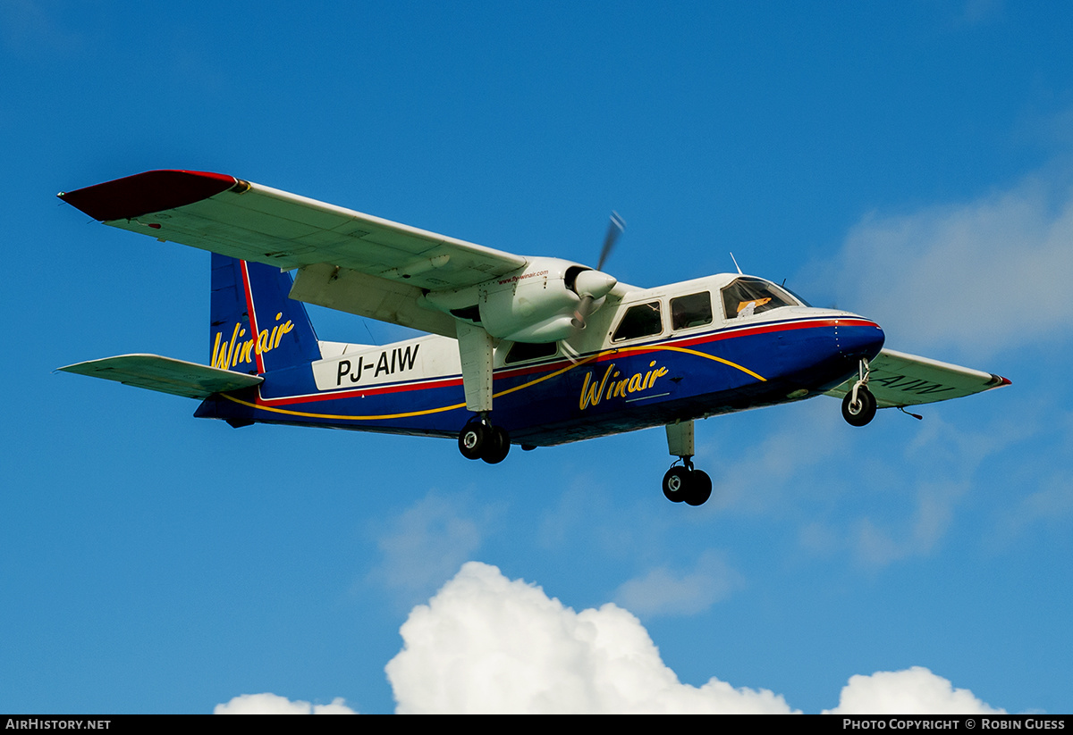 Aircraft Photo of PJ-AIW | Britten-Norman BN-2A-26 Islander | Winair - Windward Islands Airways | AirHistory.net #295766