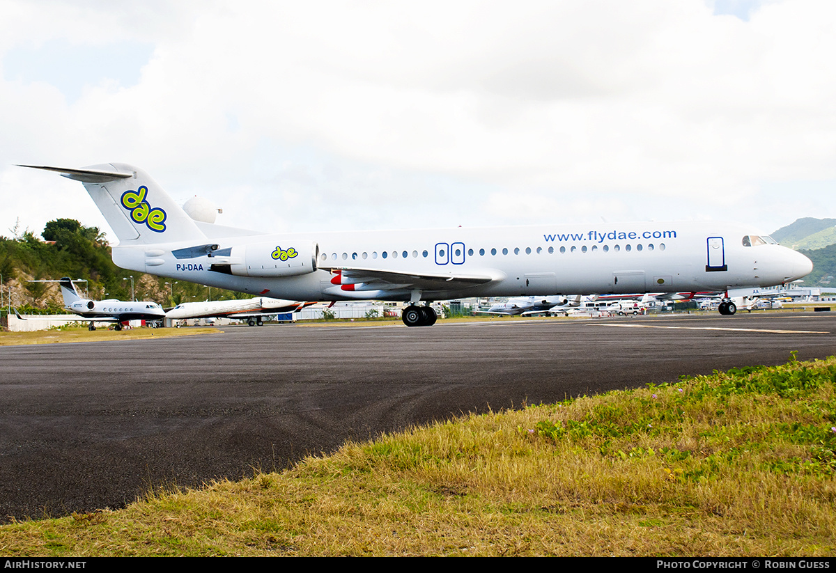 Aircraft Photo of PJ-DAA | Fokker 100 (F28-0100) | DAE - Dutch Antilles Express | AirHistory.net #295780