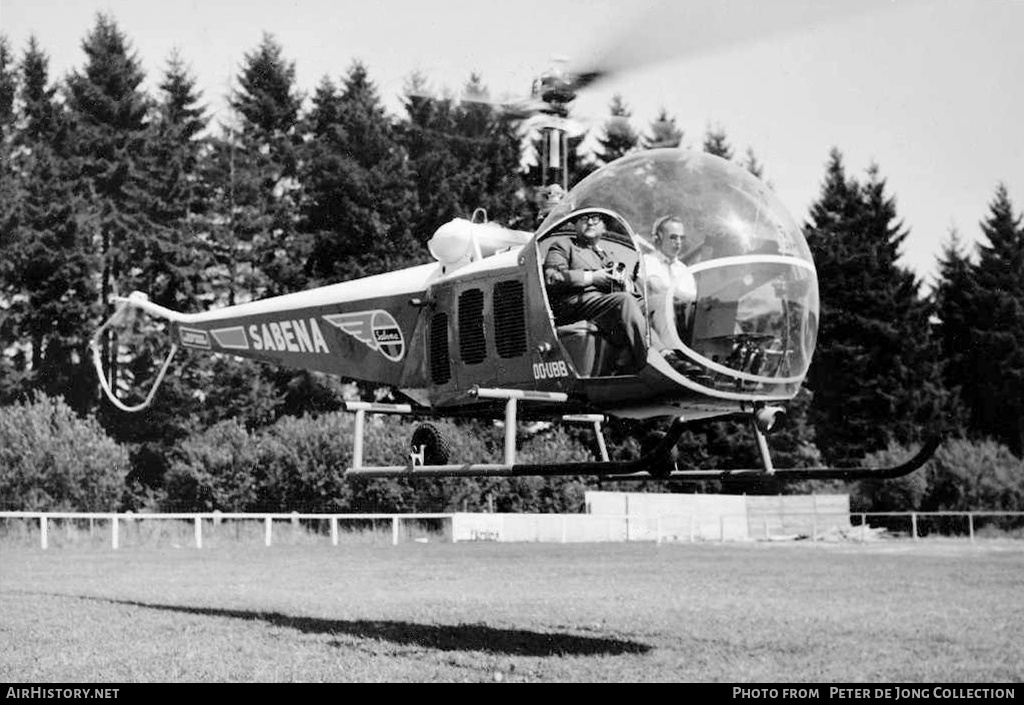 Aircraft Photo of OO-UBB | Bell 47D-1 | Sabena | AirHistory.net #295781