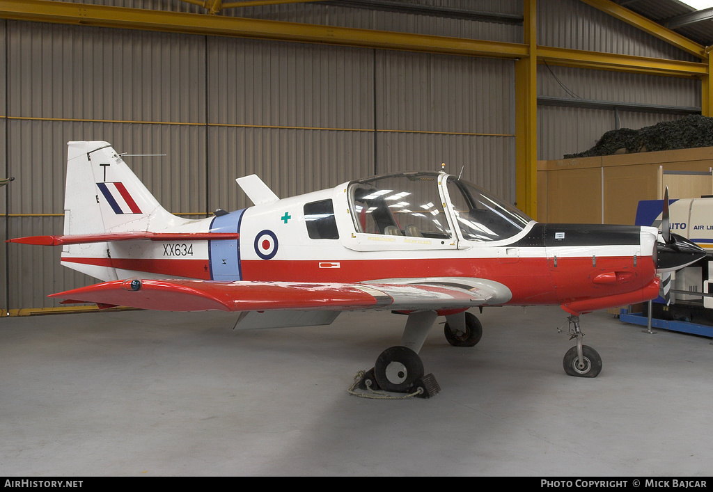 Aircraft Photo of XX634 | Scottish Aviation Bulldog T1 | UK - Air Force | AirHistory.net #295787